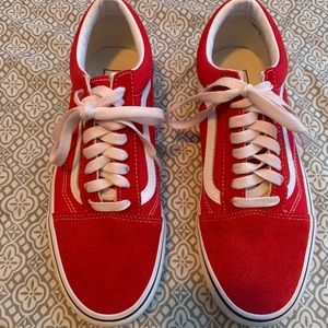 Red Old Skool Vans